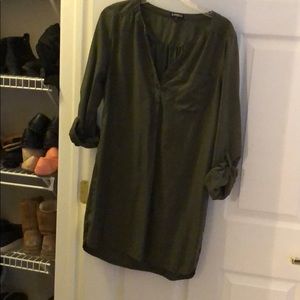 Express shirt dress
